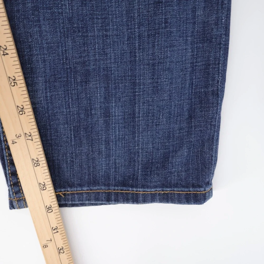 Levi's 514 Straight Fit Jeans Blue Mens 36x30 100% Cotton Denim